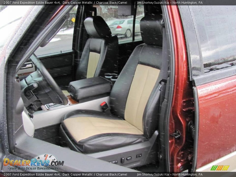 2007 Ford Expedition Eddie Bauer 4x4 Dark Copper Metallic / Charcoal Black/Camel Photo #11