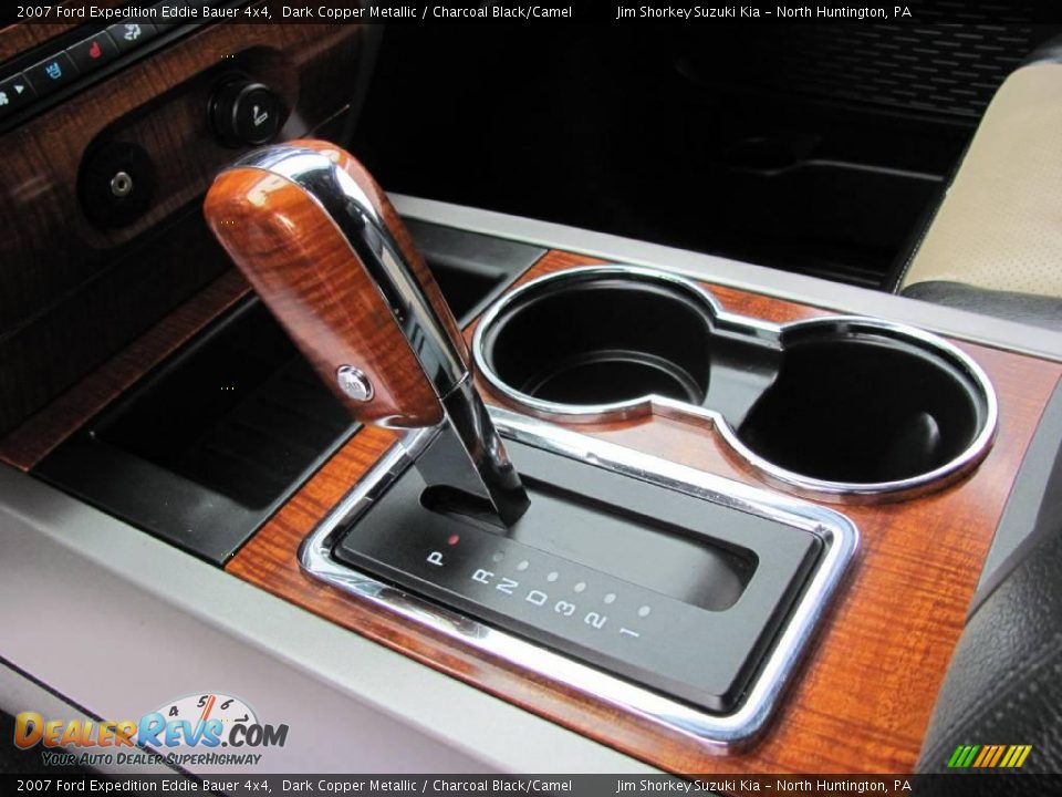 2007 Ford Expedition Eddie Bauer 4x4 Dark Copper Metallic / Charcoal Black/Camel Photo #12