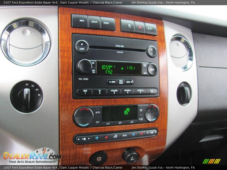 2007 Ford Expedition Eddie Bauer 4x4 Dark Copper Metallic / Charcoal Black/Camel Photo #13
