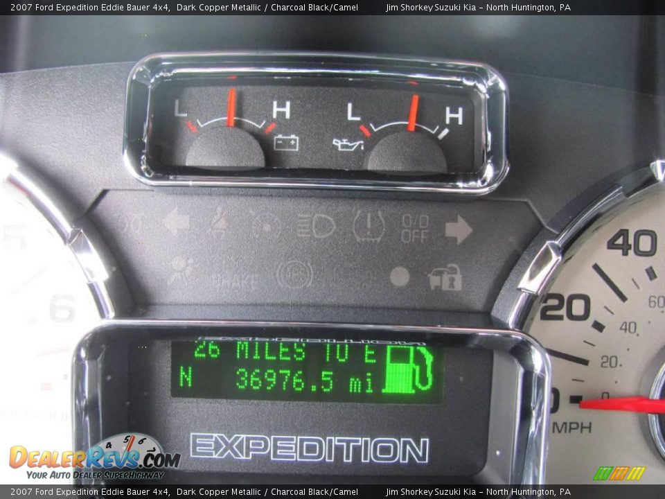 2007 Ford Expedition Eddie Bauer 4x4 Dark Copper Metallic / Charcoal Black/Camel Photo #15
