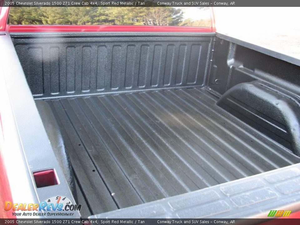 2005 Chevrolet Silverado 1500 Z71 Crew Cab 4x4 Sport Red Metallic / Tan Photo #8