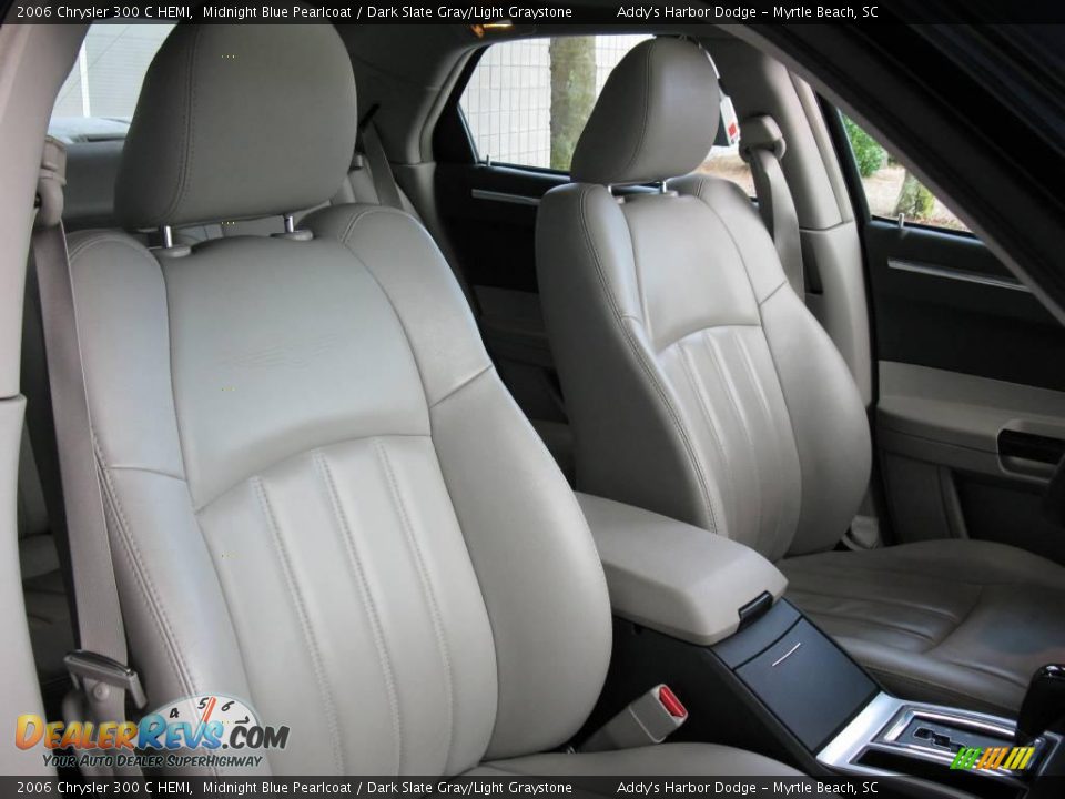 2006 Chrysler 300 C HEMI Midnight Blue Pearlcoat / Dark Slate Gray/Light Graystone Photo #17