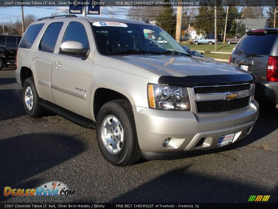 2007 Chevrolet Tahoe LT 4x4 Silver Birch Metallic / Ebony Photo #3