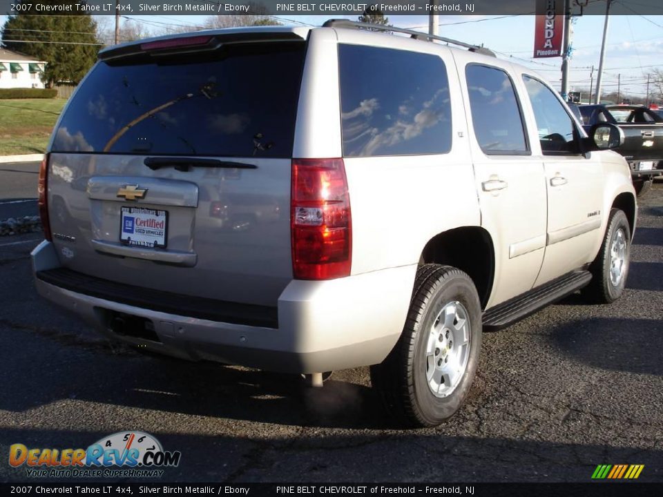 2007 Chevrolet Tahoe LT 4x4 Silver Birch Metallic / Ebony Photo #4