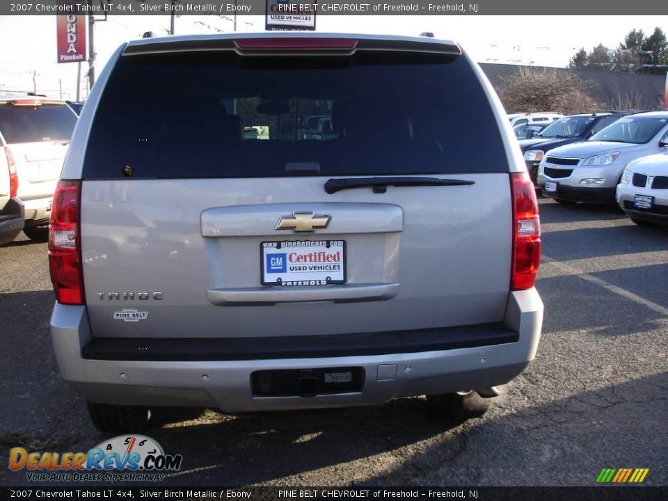 2007 Chevrolet Tahoe LT 4x4 Silver Birch Metallic / Ebony Photo #5