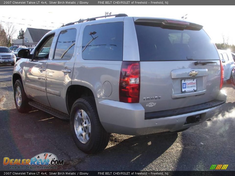 2007 Chevrolet Tahoe LT 4x4 Silver Birch Metallic / Ebony Photo #6