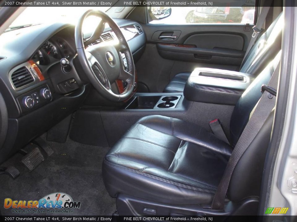 2007 Chevrolet Tahoe LT 4x4 Silver Birch Metallic / Ebony Photo #9