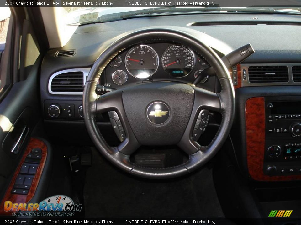 2007 Chevrolet Tahoe LT 4x4 Silver Birch Metallic / Ebony Photo #12