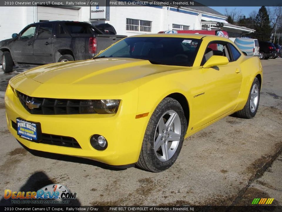 2010 Chevrolet Camaro LT Coupe Rally Yellow / Gray Photo #1
