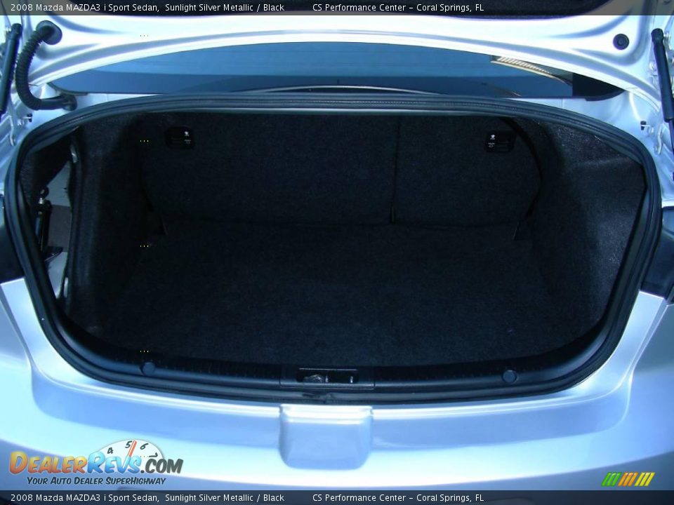 2008 Mazda MAZDA3 i Sport Sedan Sunlight Silver Metallic / Black Photo #20