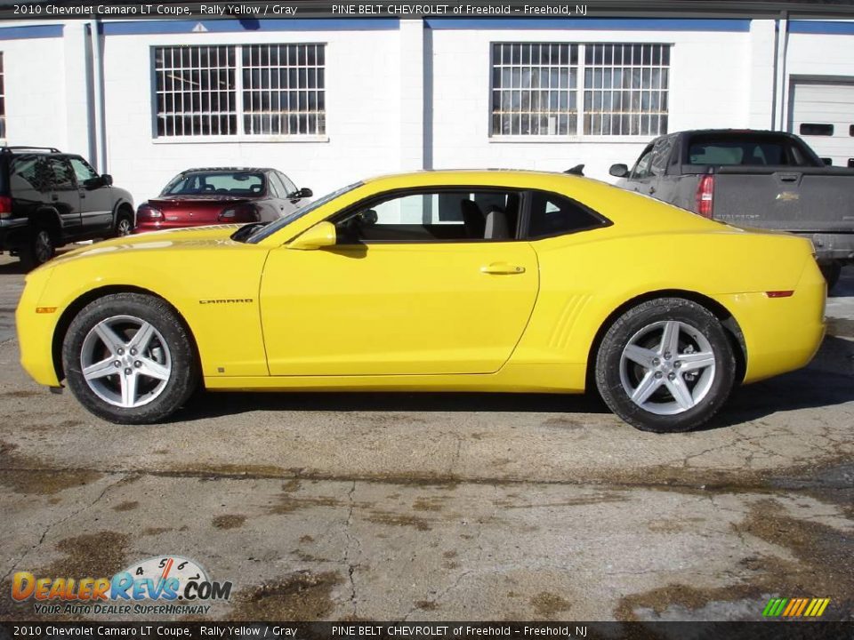 2010 Chevrolet Camaro LT Coupe Rally Yellow / Gray Photo #9
