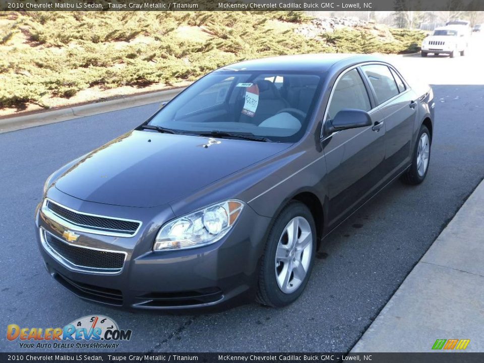 2010 Chevrolet Malibu LS Sedan Taupe Gray Metallic / Titanium Photo #1