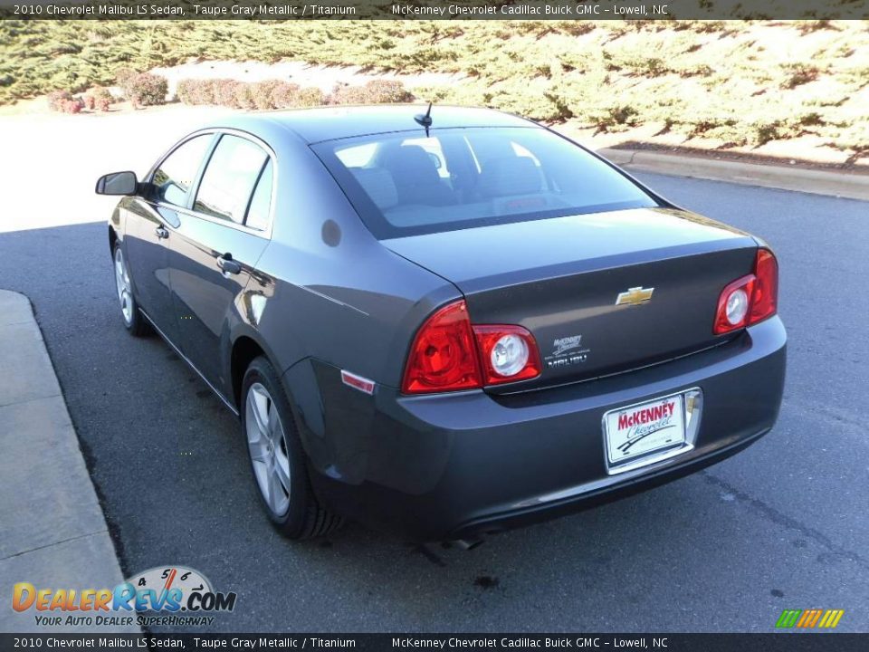 2010 Chevrolet Malibu LS Sedan Taupe Gray Metallic / Titanium Photo #2