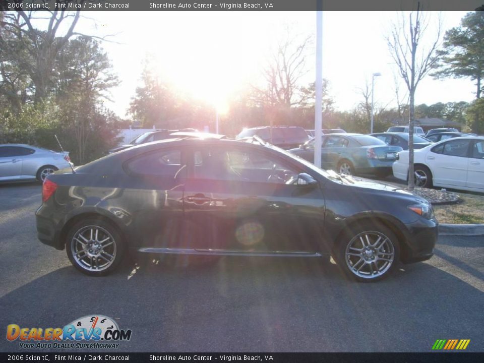 2006 Scion tC Flint Mica / Dark Charcoal Photo #7