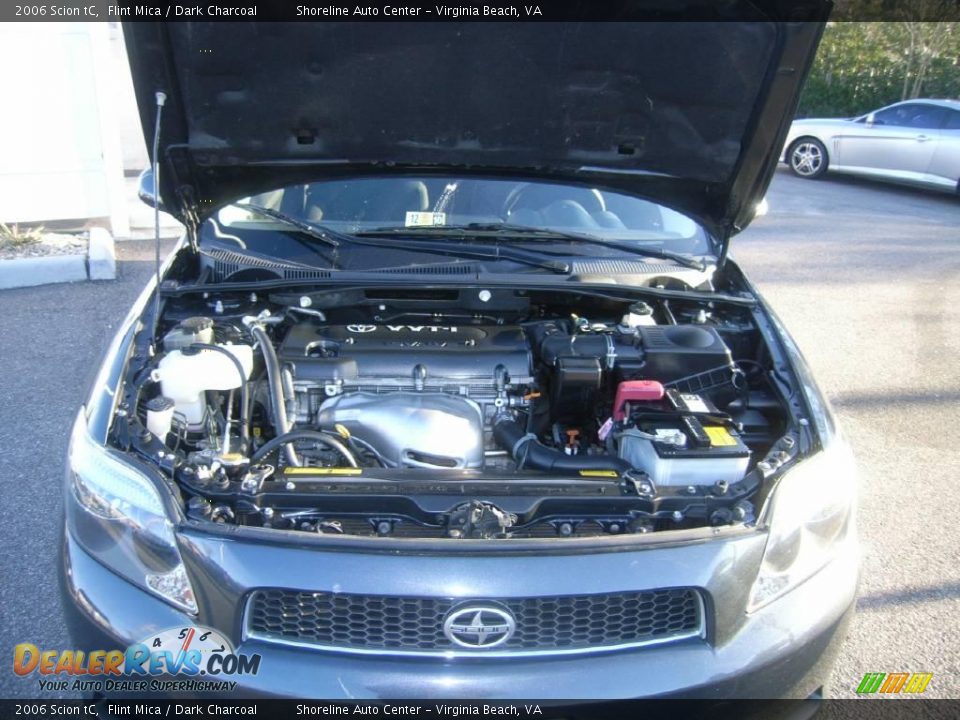 2006 Scion tC Flint Mica / Dark Charcoal Photo #11