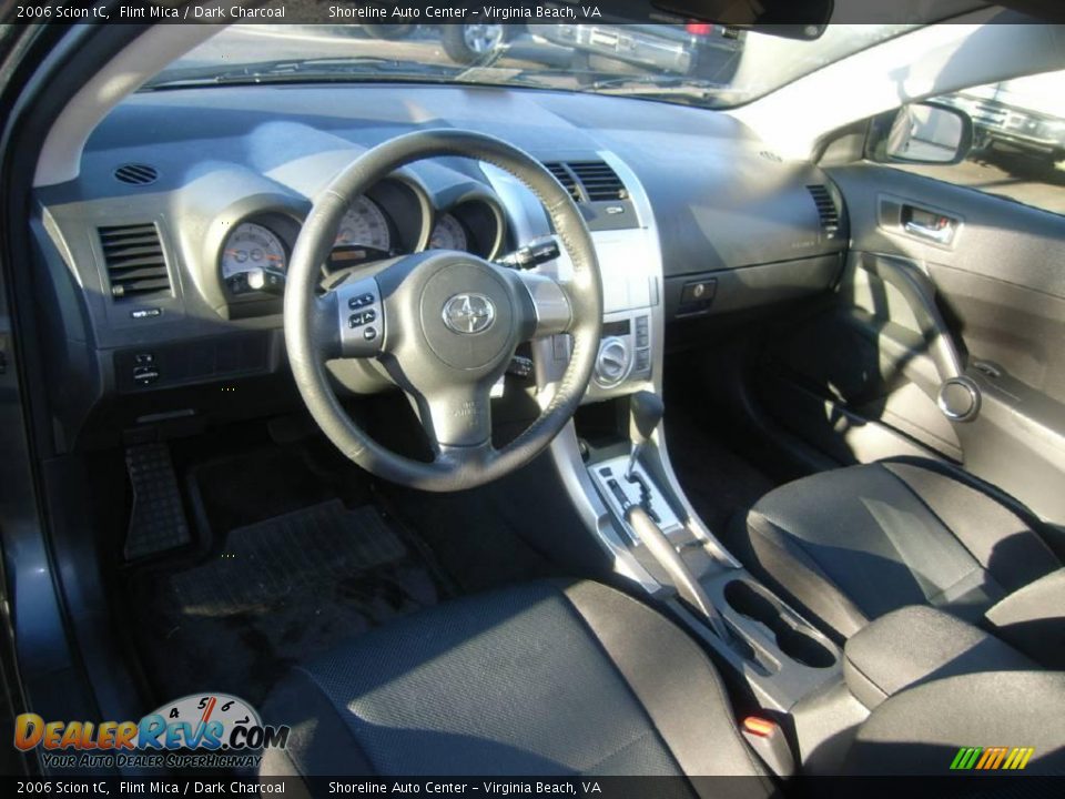 2006 Scion tC Flint Mica / Dark Charcoal Photo #14