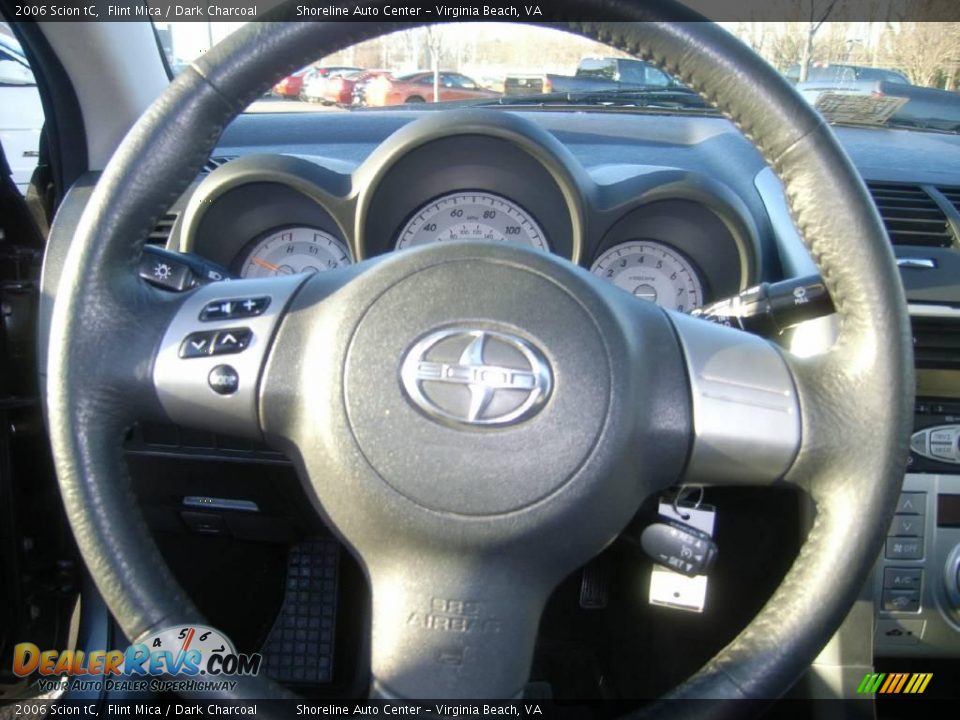 2006 Scion tC Flint Mica / Dark Charcoal Photo #17