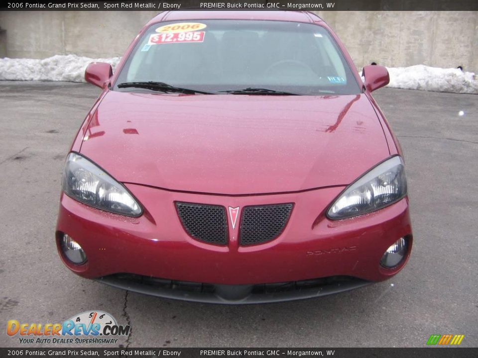 2006 Pontiac Grand Prix Sedan Sport Red Metallic / Ebony Photo #1
