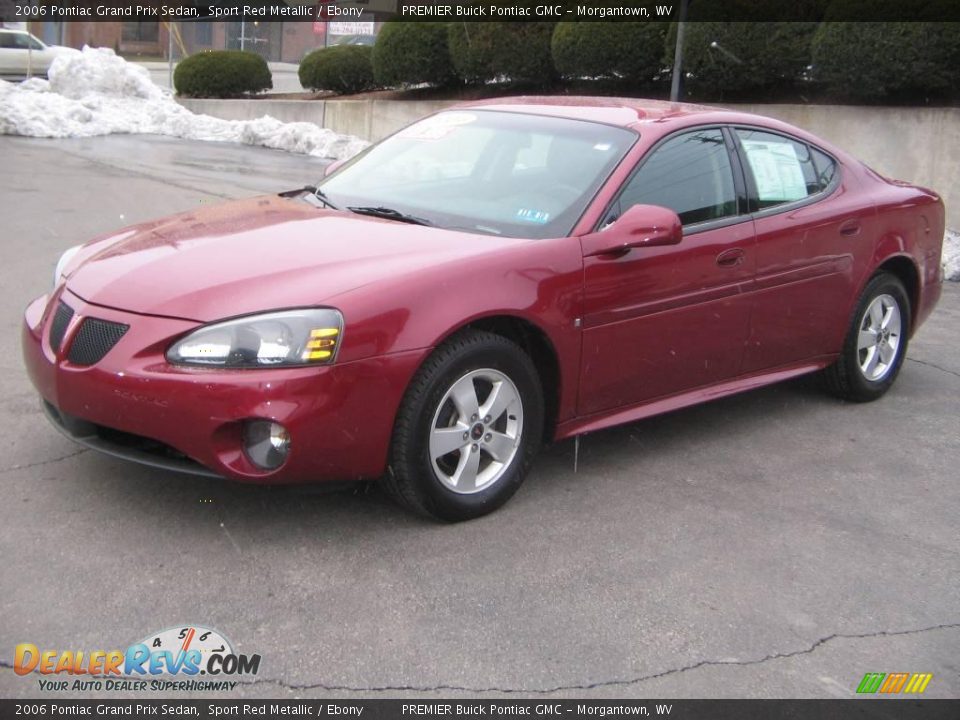 2006 Pontiac Grand Prix Sedan Sport Red Metallic / Ebony Photo #2