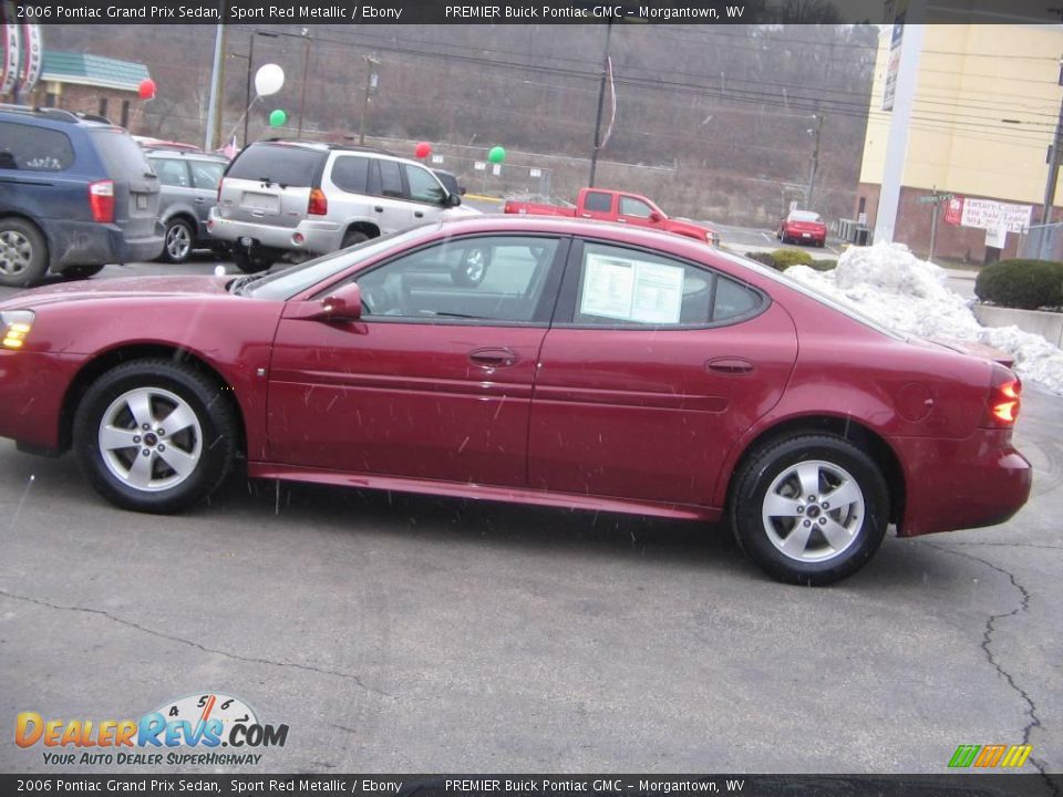 2006 Pontiac Grand Prix Sedan Sport Red Metallic / Ebony Photo #3