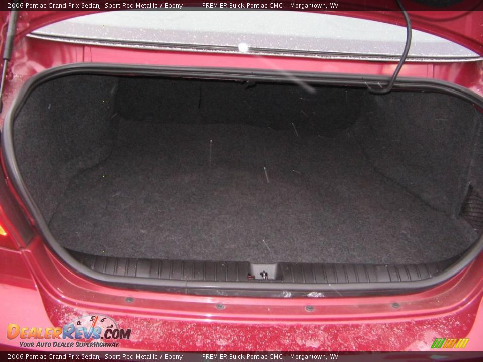 2006 Pontiac Grand Prix Sedan Sport Red Metallic / Ebony Photo #9