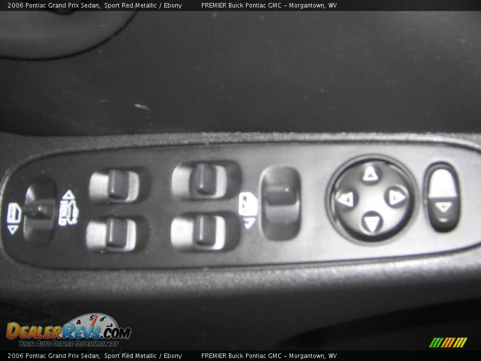 2006 Pontiac Grand Prix Sedan Sport Red Metallic / Ebony Photo #15