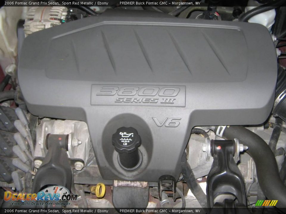 2006 Pontiac Grand Prix Sedan Sport Red Metallic / Ebony Photo #16