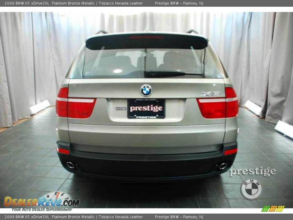 2009 BMW X5 xDrive30i Platinum Bronze Metallic / Tobacco Nevada Leather Photo #2