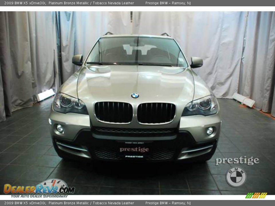 2009 BMW X5 xDrive30i Platinum Bronze Metallic / Tobacco Nevada Leather Photo #5