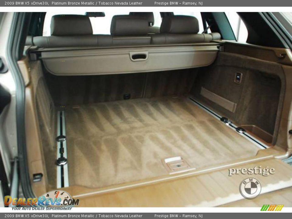 2009 BMW X5 xDrive30i Platinum Bronze Metallic / Tobacco Nevada Leather Photo #7