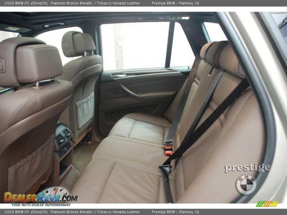 2009 BMW X5 xDrive30i Platinum Bronze Metallic / Tobacco Nevada Leather Photo #10