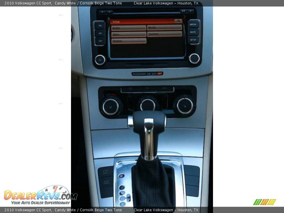 2010 Volkswagen CC Sport Candy White / Cornsilk Beige Two Tone Photo #17