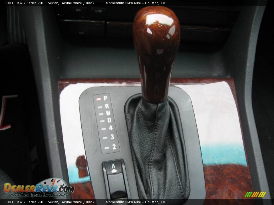 2001 BMW 7 Series 740iL Sedan Alpine White / Black Photo #15