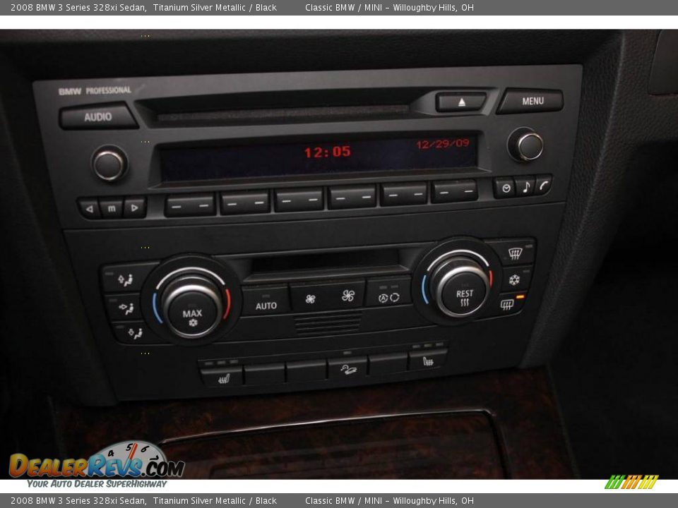 2008 BMW 3 Series 328xi Sedan Titanium Silver Metallic / Black Photo #13