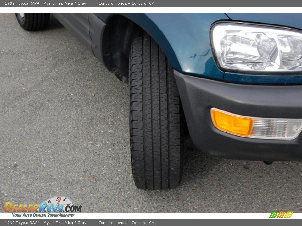 1999 Toyota RAV4 Mystic Teal Mica / Gray Photo #24