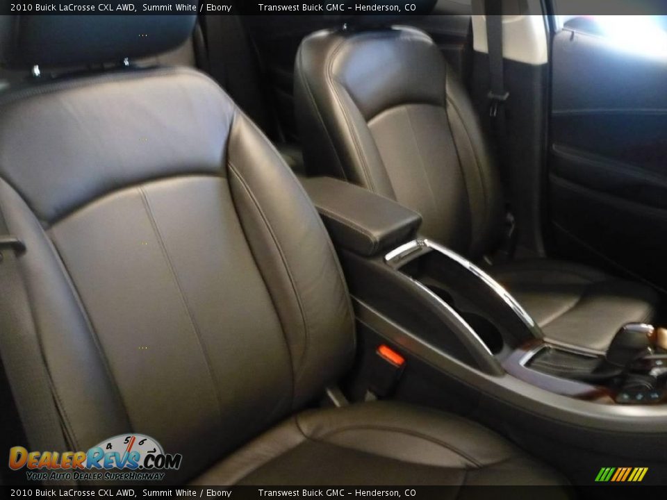 2010 Buick LaCrosse CXL AWD Summit White / Ebony Photo #5