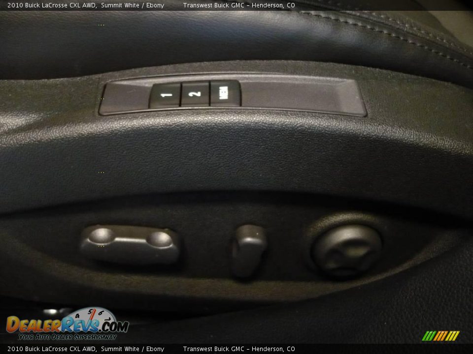 2010 Buick LaCrosse CXL AWD Summit White / Ebony Photo #8