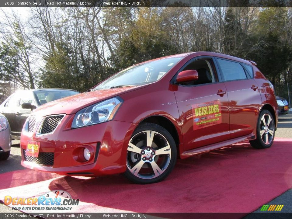 2009 Pontiac Vibe GT Red Hot Metallic / Ebony Photo #1