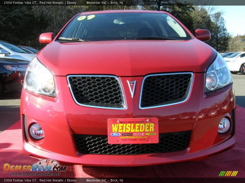 2009 Pontiac Vibe GT Red Hot Metallic / Ebony Photo #2