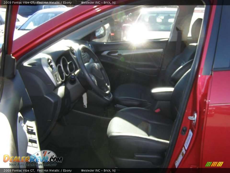 2009 Pontiac Vibe GT Red Hot Metallic / Ebony Photo #12