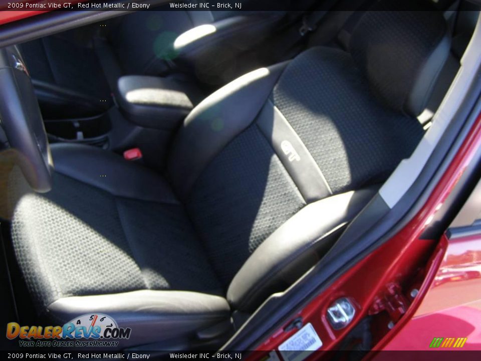 2009 Pontiac Vibe GT Red Hot Metallic / Ebony Photo #13