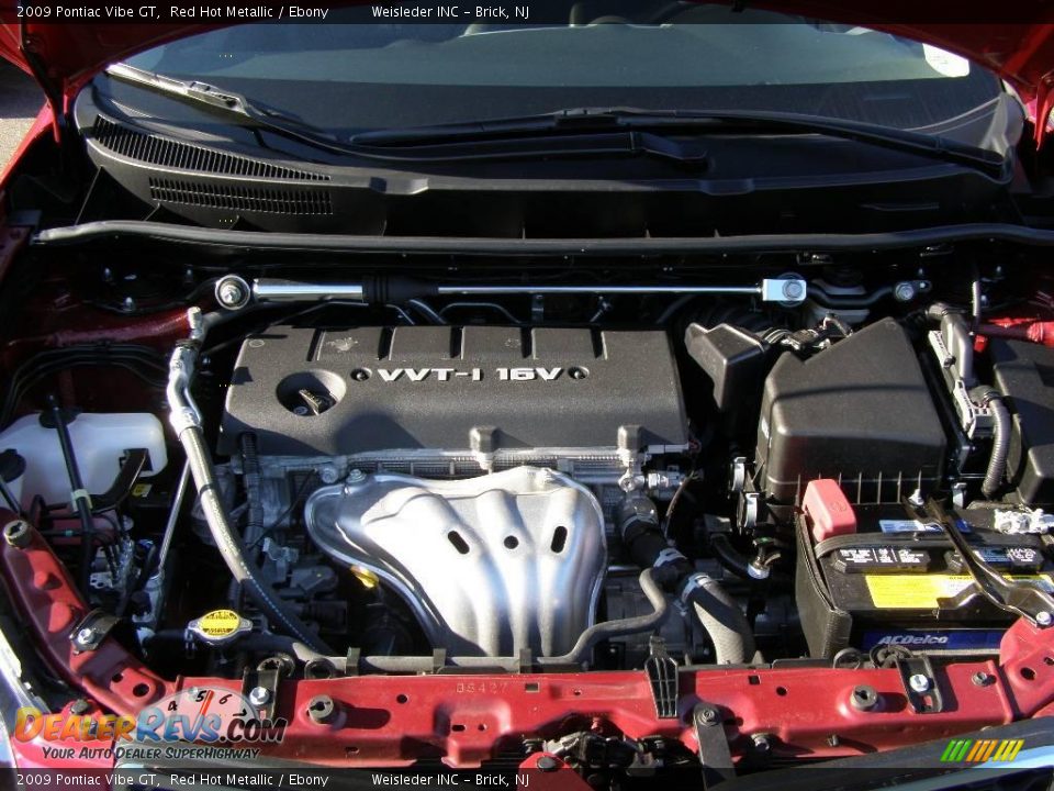 2009 Pontiac Vibe GT Red Hot Metallic / Ebony Photo #23