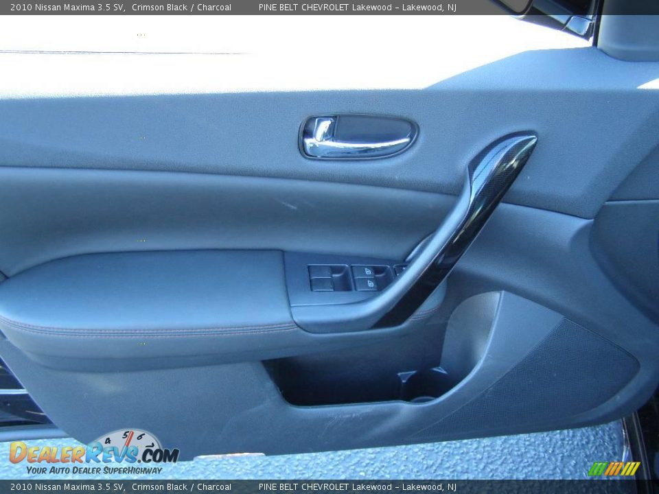 2010 Nissan Maxima 3.5 SV Crimson Black / Charcoal Photo #8