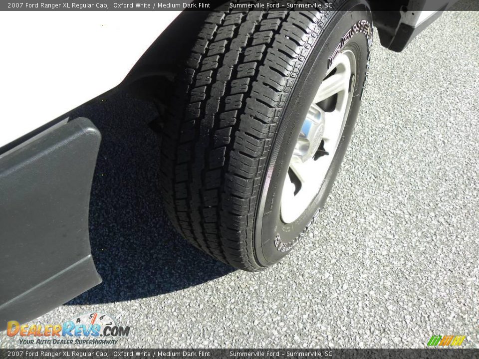 2007 Ford Ranger XL Regular Cab Oxford White / Medium Dark Flint Photo #13