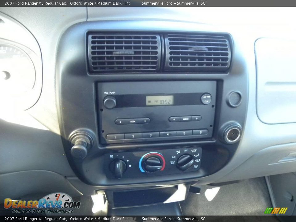 2007 Ford Ranger XL Regular Cab Oxford White / Medium Dark Flint Photo #16
