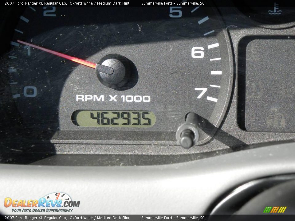 2007 Ford Ranger XL Regular Cab Oxford White / Medium Dark Flint Photo #18