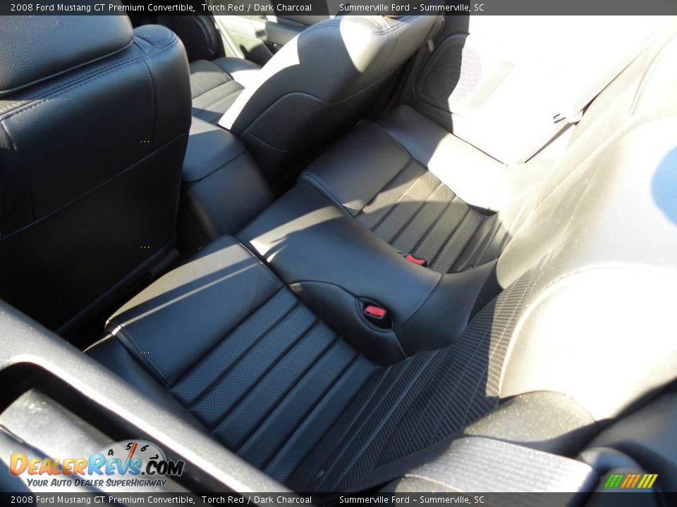 2008 Ford Mustang GT Premium Convertible Torch Red / Dark Charcoal Photo #5