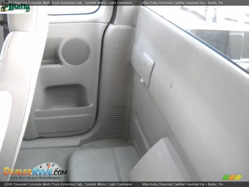 2008 Chevrolet Colorado Work Truck Extended Cab Summit White / Light Cashmere Photo #12