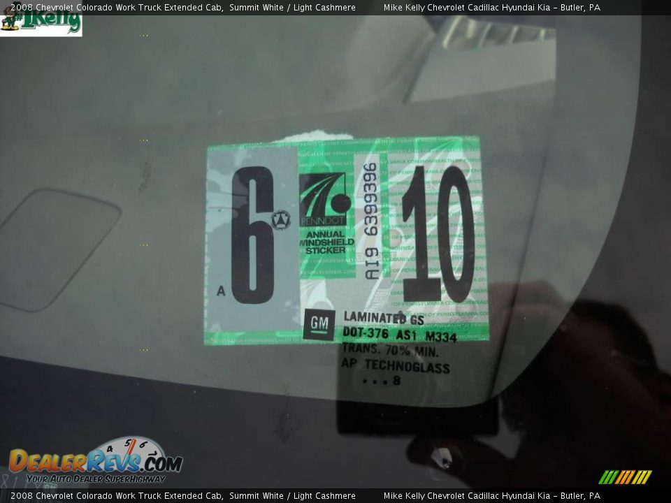 2008 Chevrolet Colorado Work Truck Extended Cab Summit White / Light Cashmere Photo #13