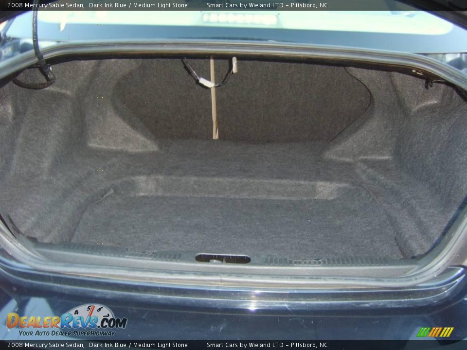 2008 Mercury Sable Sedan Dark Ink Blue / Medium Light Stone Photo #10